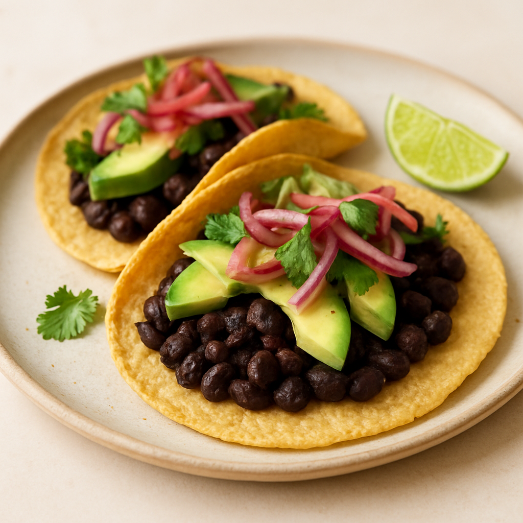 Smoky Black Bean Tacos