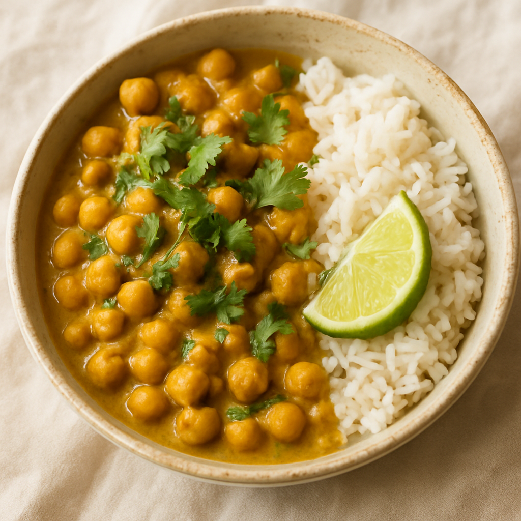 Coconut Chickpea Curry