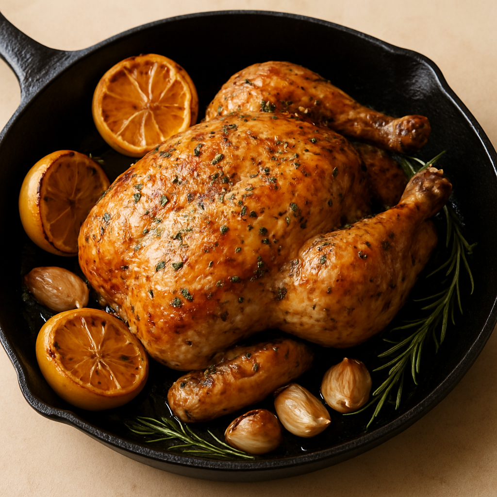 Lemon Herb Roast Chicken
